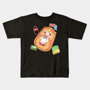 Umaru Gamer Anime Kids T-Shirt